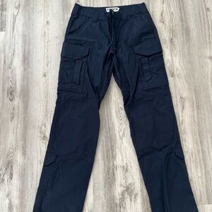Men's Navy Utility Cargo Pants